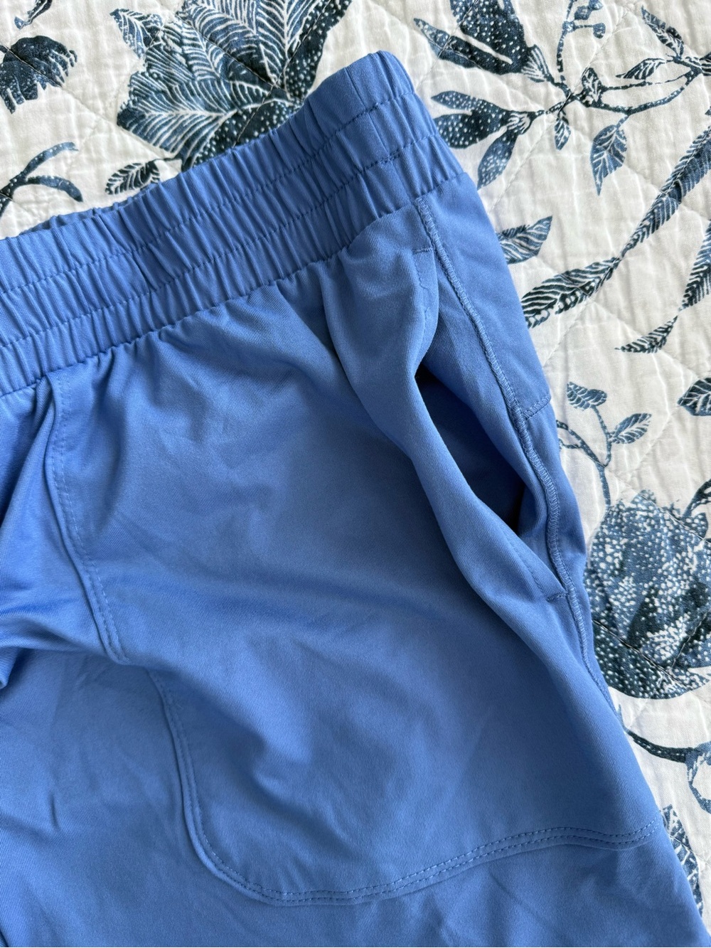 Blue Women’s Athletic Shorts - All in Motion - Picture 2 of 4